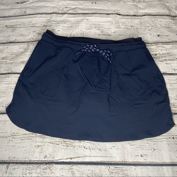 Athleta Pants - Athleta Navy Athletic Nylon Skort Size 12